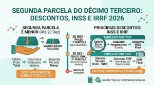 Descontos, INSS e IRRF 2026